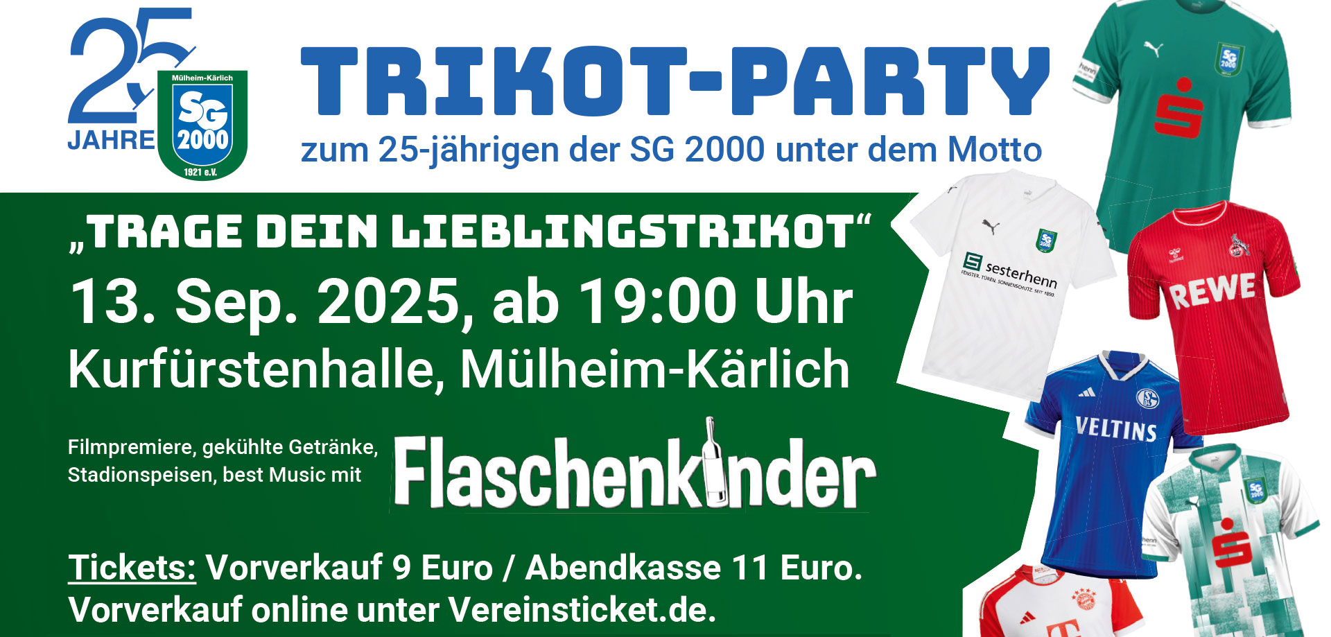 Banner-Trikot-Party